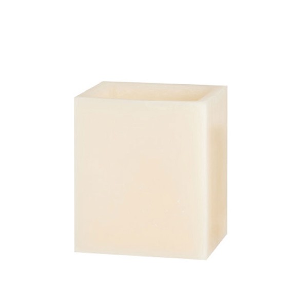 Photophore Carré Ecru 13cm x H13cm Decoragloba Jardinchic