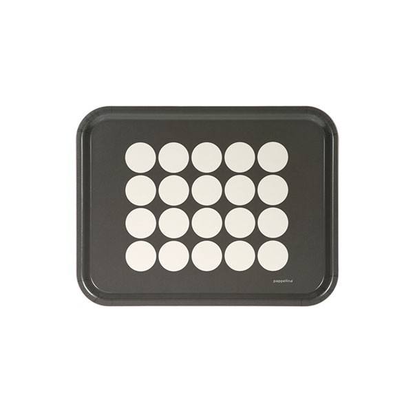 Plateau Fia Large Charcoal Pappelina JardinChic Plateau Fia Large Charcoal Pappelina JardinChic