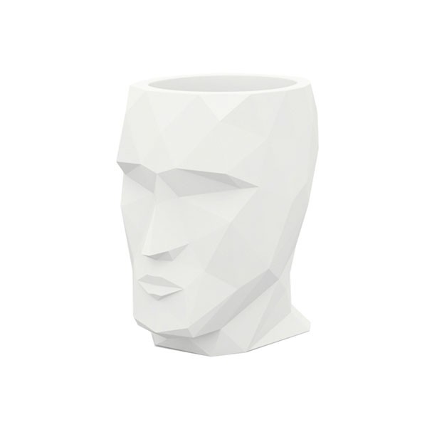 Pot Adan H42cm BlancVondom Jardinchic Pot Adan H42cm BlancVondom Jardinchic