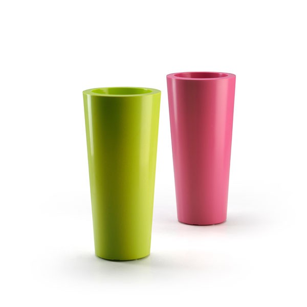 Pot Ilie Lumineux Gloss Colors Vert Rose Euro3Plast JardinChic Pot Ilie Lumineux Gloss Colors Vert Rose Euro3Plast JardinChic