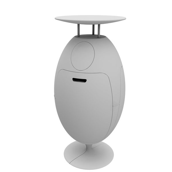 Receveur de tri sélectif Ovetto avec Cendrier Habitare Art Design Receveur de tri sélectif Ovetto avec Cendrier Habitare Art Design