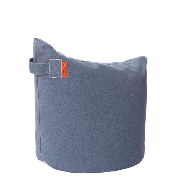 Pouf Satellite H48cm Blue Jeans Trimm Copenhagen Jardinchic Pouf Satellite H48cm Blue Jeans Trimm Copenhagen Jardinchic