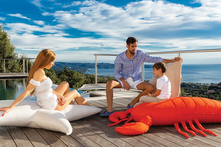 Pouf Etoile De Mer Jardinchic