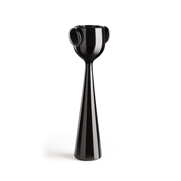 Pot René Laqué Noir Plust Jardinchic Pot René Laqué Noir Plust Jardinchic