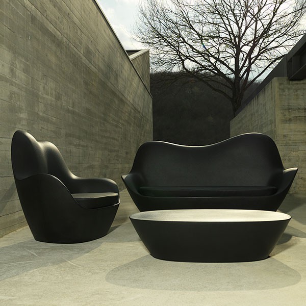 Salon De Jardin Sabinas Noir Vondom Jardinchic Salon De Jardin Sabinas Noir Vondom Jardinchic