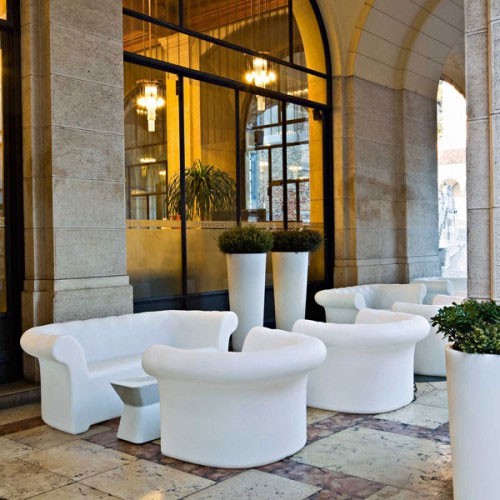 Salon de Jardin Sirchester Canapé + Fauteuil Serralunga JardinChic Salon de Jardin Sirchester Canapé + Fauteuil Serralunga JardinChic