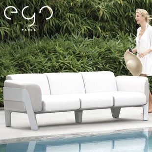 Sofa 3 Places Bienvenue Structure Laque Argent Coussins Athens Ego Paris Jardinchic Sofa 3 Places Bienvenue Structure Laque Argent Coussins Athens Ego Paris Jardinchic