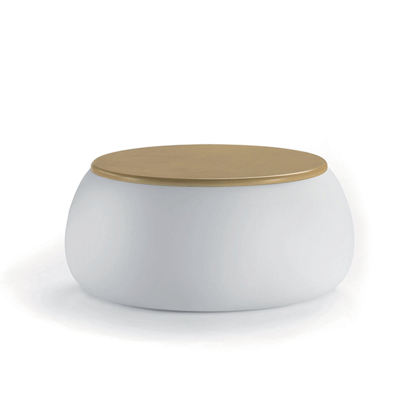 Table Basse T-Ball Blanc Plateau Bois Plust Jardinchic Table Basse T-Ball Blanc Plateau Bois Plust Jardinchic