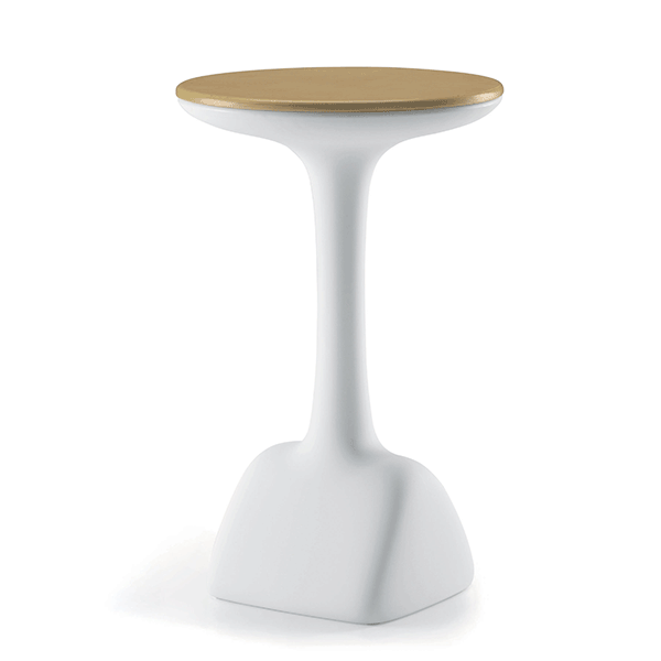 Table de Bar Armillaria Blanc Plateau vendu séparément Plust Jardinchic Table de Bar Armillaria Blanc Plateau vendu séparément Plust Jardinchic