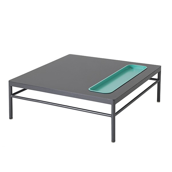 Table Basse Rivage 85x85cm Anthracite Niche Lagon Vlaemynck Jardinchic Table Basse Rivage 85x85cm Anthracite Niche Lagon Vlaemynck Jardinchic