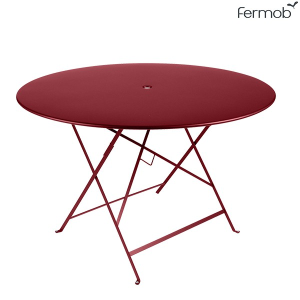 Table Bistro Ø117cm Piment Fermob Jardinchic Table Bistro Ø117cm Piment Fermob Jardinchic