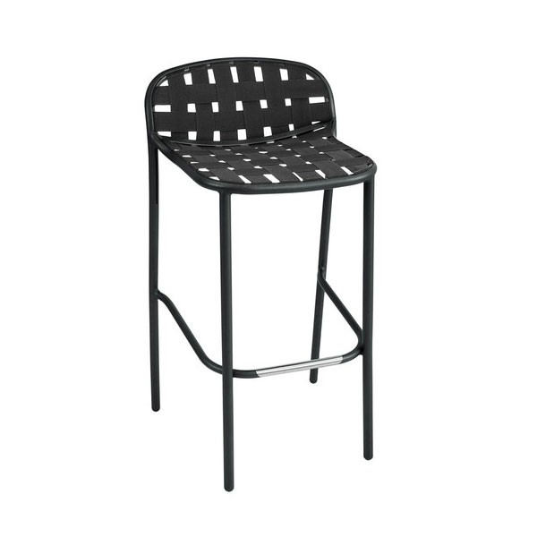 Tabouret Haut Yard Noir Emu JardinChic Tabouret Haut Yard Noir Emu JardinChic