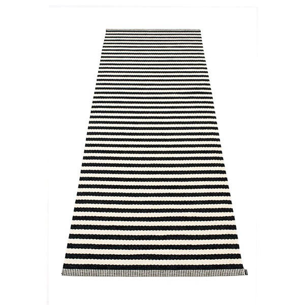 Tapis Duo Black - Vanilla 85x260 Pappelina JardinChic Tapis Duo Black - Vanilla 85x260 Pappelina JardinChic