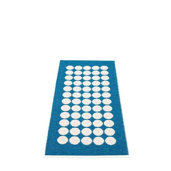 Tapis Fia Petrol - Vanilla 70x150 Pappelina JardinChic Tapis Fia Petrol - Vanilla 70x150 Pappelina JardinChic