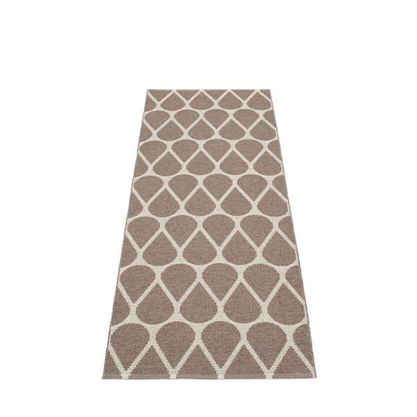 Tapis Otis Dark mud - Linin recto 70x200 Pappelina JardinChic Tapis Otis Dark mud - Linin recto 70x200 Pappelina JardinChic