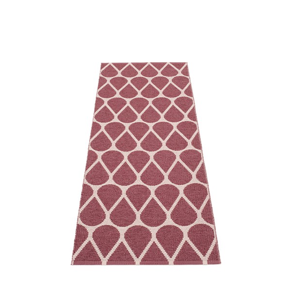 Tapis Otis Rose taupe - Pale rose recto 70x200 Pappelina JardinChic Tapis Otis Rose taupe - Pale rose recto 70x200 Pappelina JardinChic