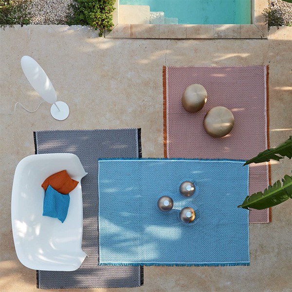 Tapis Teo White/Light Blue, White/Orange, White/Black Myyour Jardinchic Tapis Teo White/Light Blue, White/Orange, White/Black Myyour Jardinchic