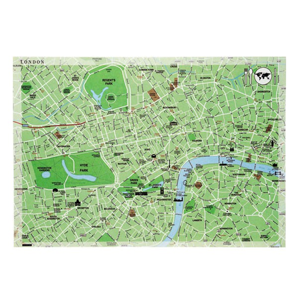 Bloc 50 Sets de table en papier 'World dinners Maps' Seletti Détouré JardinChic Bloc 50 Sets de table en papier 'World dinners Maps' Seletti Détouré JardinChic