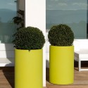 Jardinière Cilindro Alto Double Paroi