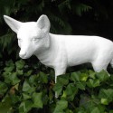 Statue Renard Blanc