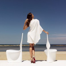 Chaises Biophilia Blanc Vondom Jardinchic