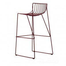 Tabouret de bar Tio Whine Red MassProductions Jardinchic