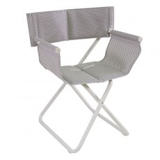 Chaises Directeur Snooze Blanc casse / tissu glace Emu jardinchic