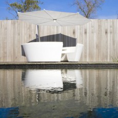 Kosmos & Parasol Ambiance Piscine Extremis JardinChic