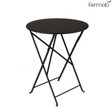 Table Bistro Ø60cm Carbone Fermob Jardinchic