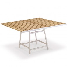 Table de Repas Pilotis 135x135cm Vlaemynck Jardinchic