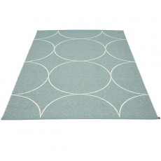 Tapis Boo Red 70x200cm Recto Pappelina Jardinchic