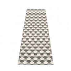 Verso Tapis Dana Warm Grey - Charcoal - Vanilla 70x250 Pappelina JardinChic