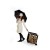 Porte Buches Wbox AK47 Design JardinChic