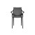 Chaise avec Accoudoirs Ibiza Noir Vondom Jardinchic