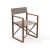 Chaise Director Bridge Acajou Talenti Jardinchic