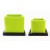 Grand Photophore Cube vert lagon