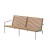 Banc Lounge Bas Teck 