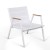 Fauteuil Bas Pilotis Aluminium Vlaemynck Jardinchic