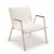 Fauteuil Bas Pilotis Batyline ISO Blanc Vlaemynck Jardinchic