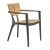 Fauteuil de Repas Diuna Aluminium / Teak Oasiq Jardinchic