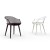 Chaise Cyborg Transparent Noir Magis JardinChic