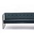 Coussin pour Sofa Lounge Cima Matelassé avec Boutons Noir Fuera Dentro JardinChic