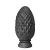 Pomme de Pin en Zinc Domani JardinChic