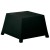 Pouf Raffy Noir Qui est Paul? Jardinchic
