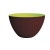 Saladier Bicolore chocolat/vert