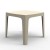 Table Solid Ecru Vondom Jardinchic
