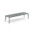 Table Extensible Kira Noir Plateau Gris Emu JardinChic