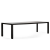 Table Repas Machar Pieds Alu Plateau HPL Noir 280cm Oasiq Jardinchic 