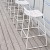 Lot de 2 Tabourets Hauts Chips Rouge MyYour JardinChic