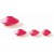 Grand Photophore flottant Toupie fushia
